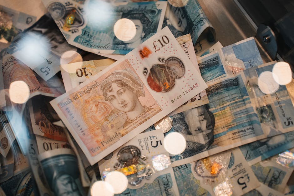 Modern corporate financial building architecture